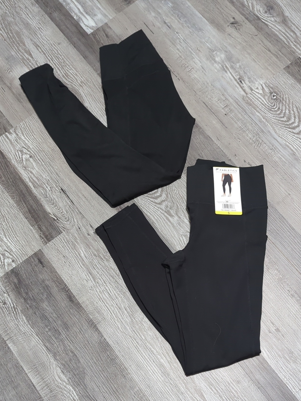Fabletics Women's Black High-Waist Leggings - Performance Fit